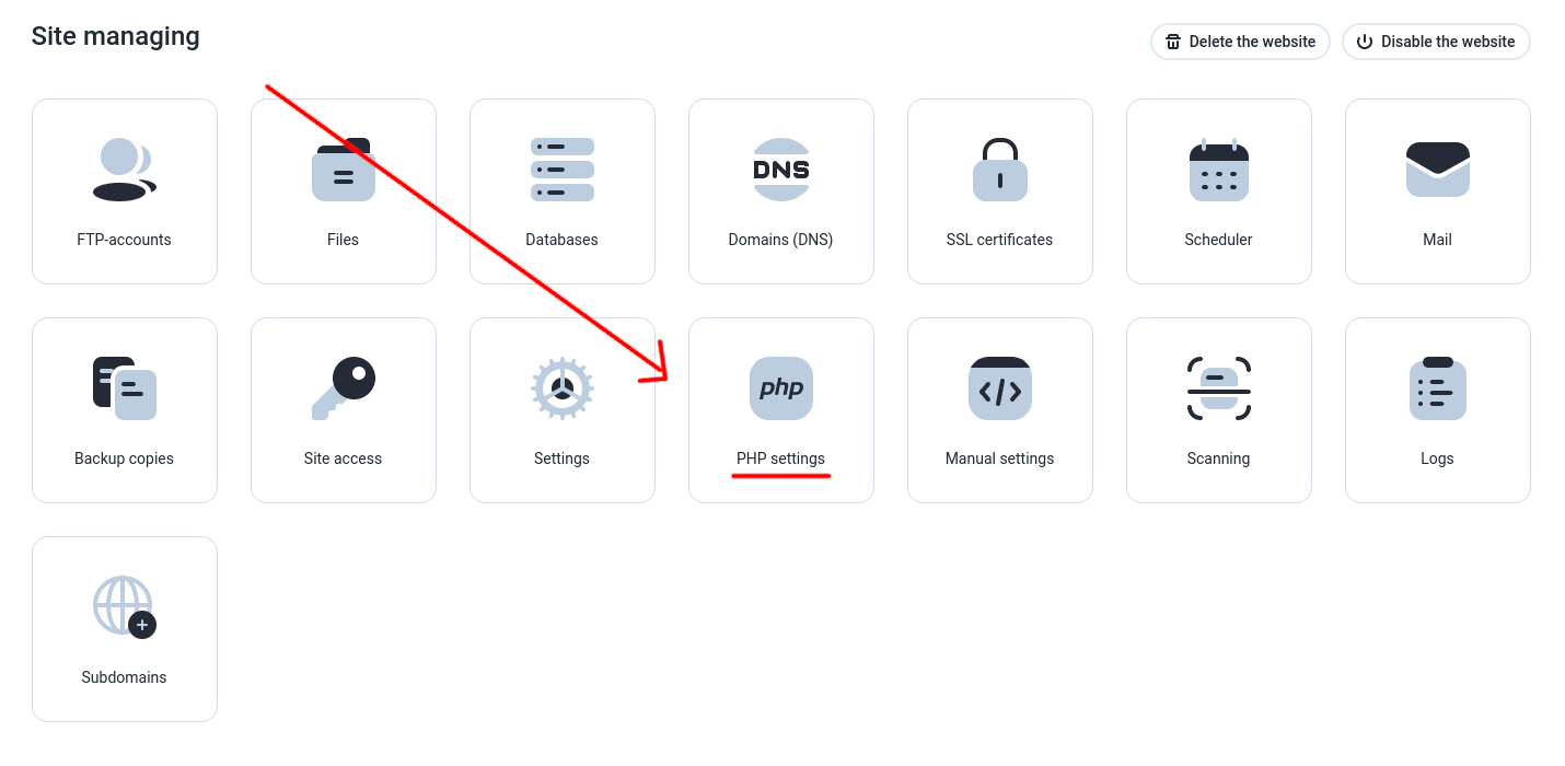 PHP max filesize 1