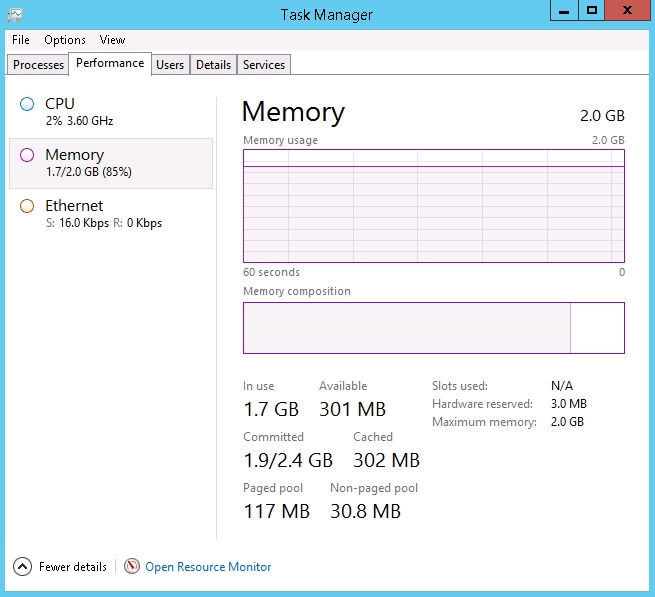 HyperV high memory usage 1